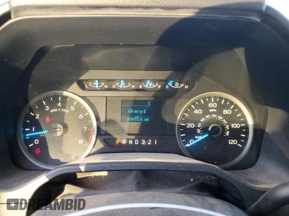 2015 Ford F-150 XLT with VIN 1FTEW1C85FKE64619, listed as a Copart auction lot 42823045 with 89,695 mi miles and Salvage Title. Bid and sale history available at carsss.com. Image 9.