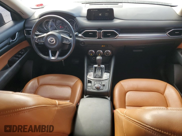 2019 Mazda CX-5 Sport with VIN JM3KFABM2K0690082, listed as a Copart auction lot 53054415 with 50,210 mi miles and Salvage Title. Bid and sale history available at DreamBid. Image 8.