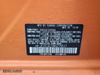 2019 Subaru Crosstrek Premium with VIN JF2GTACC8KG279517, listed as a Copart auction lot 47299795 with 130,259 mi miles and Salvage Title. Bid and sale history available at carsss.com. Image 12.