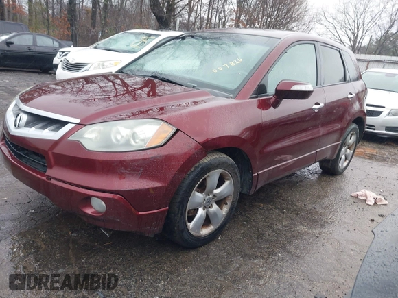 2009 Acura RDX with VIN 5J8TB18219A007826, listed as a IAAI auction lot 41554477 with 153,512 mi miles and . Bid and sale history available at DreamBid. Image 2.