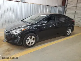 2014 Hyundai Elantra Limited with VIN 5NPDH4AE5EH467145, listed as a Copart auction lot 48417375 with 125,666 mi miles and Salvage Title. Bid and sale history available at carsss.com. Image 1.