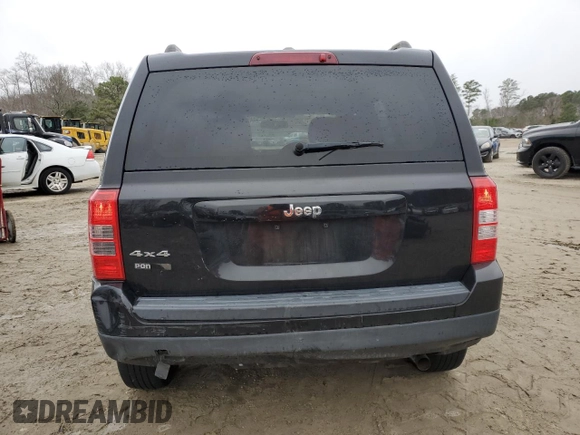 2016 Jeep Patriot Sport with VIN 1C4NJRBB9GD510128, listed as a Copart auction lot 44509685 with 142,443 mi miles and Salvage title. Bid and sale history available at DreamBid. Image 6.