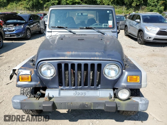 2001 Jeep Wrangler Sport with VIN 1J4FA49S41P352844, listed as a Copart auction lot 69216924 with 160,129 mi miles and Clean Title. Bid and sale history available at carsss.com. Image 5.