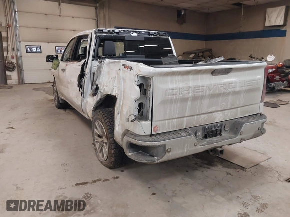 2020 Chevrolet Silverado 1500 LTZ with VIN 1GCUYGED0LZ137339, listed as a IAAI auction lot 41345010 with 131,216 mi miles and . Bid and sale history available at DreamBid. Image 3.