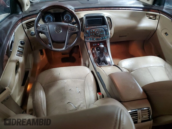 2011 Buick LaCrosse CXL with VIN 1G4GC5ED6BF189070, listed as a Copart auction lot 53822625 with 139,312 mi miles and Salvage Title. Bid and sale history available at carsss.com. Image 8.