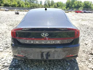 2021 Hyundai Sonata N Line with VIN 5NPEK4JCXMH105587, listed as a Copart auction lot 56656674 with 46,290 mi miles and Salvage Title. Bid and sale history available at carsss.com. Image 6.