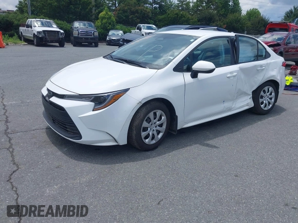 2024 Toyota Corolla LE with VIN 5YFB4MDE8RP215557, listed as a IAAI auction lot 42651885 with 11,907 mi miles and . Bid and sale history available at DreamBid. Image 2.