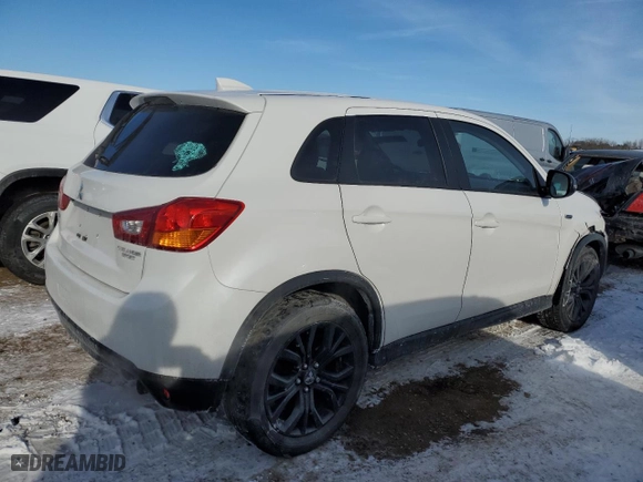 2017 Mitsubishi Outlander Sport ES 2.0 with VIN JA4AP3AU4HZ036410, listed as a Copart auction lot 45548845 with 131,355 mi miles and Salvage Title. Bid and sale history available at carsss.com. Image 3.