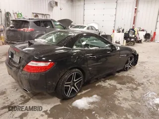 2012 Mercedes-Benz SLK 350 with VIN WDDPK5HA9CF017776, listed as a IAAI auction lot 41482948 with 71,527 mi miles and . Bid and sale history available at DreamBid. Image 4.