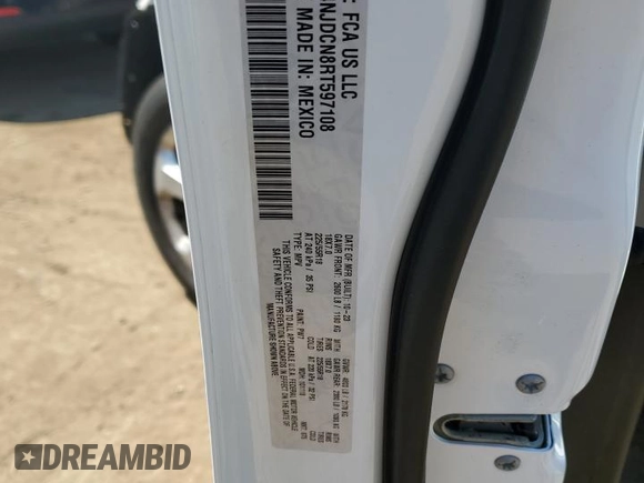 2024 Jeep Compass Limited z VIN 3C4NJDCN8RT597108, wystawiony jako Copart lot #57297785 z przebiegiem Nie podano mil oraz Nie do naprawy • Non repairable. Historia ofert i sprzedaży dostępna na DreamBid. Obrazek 12.