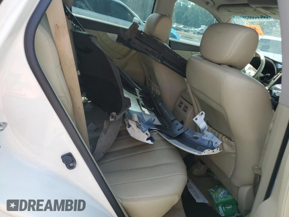 2014 Infiniti QX70 with VIN JN8CS1MU3EM451423, listed as a Copart auction lot 63205685 with 134,192 mi miles and Salvage title. Bid and sale history available at DreamBid. Image 11.