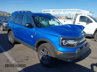2025 Ford Bronco Sport Big Bend with VIN 3FMCR9BN7SRE51084, listed as a IAAI auction lot 42552249 with 4,198 mi miles and . Bid and sale history available at DreamBid. Image 1.