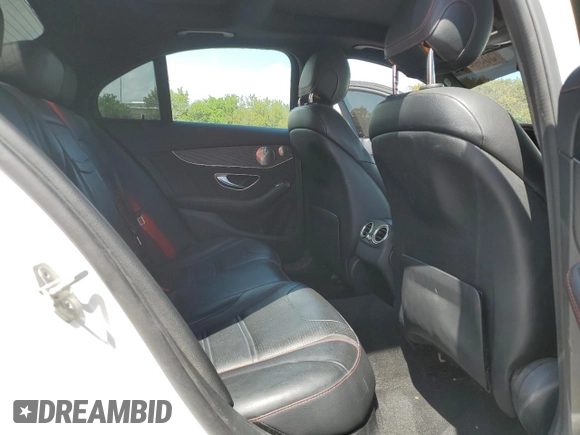 2016 Mercedes-Benz C 450 AMG with VIN 55SWF6EB1GU123208, listed as a Copart auction lot 50345425 with 117,561 mi miles and Salvage Title. Bid and sale history available at carsss.com. Image 10.