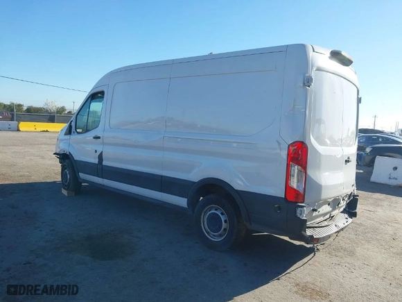 2019 Ford Transit Van with VIN 1FTBW2CM4KKB73013, listed as a IAAI auction lot 41852863 with 96,255 mi miles. Bid and sale history available at carsss.com. Image 3.