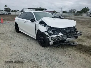 2024 Honda Civic Si with VIN 2HGFE1E52RH472071, listed as a Copart auction lot 50927025 with 19,962 mi miles and Salvage title. Bid and sale history available at DreamBid. Image 11.