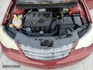 2008 Chrysler Sebring LX with VIN 1C3LC45K18N231952, listed as a Copart auction lot 78195234 with 0 mi miles and Salvage Title. Bid and sale history available at carsss.com. Image 11.