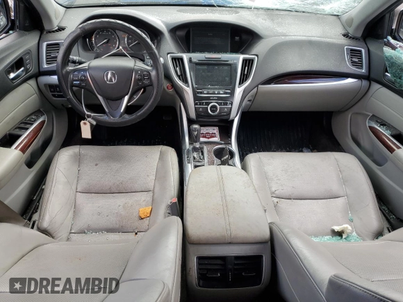 2015 Acura TLX Technology z VIN 19UUB1F53FA015939, wystawiony jako Copart lot #56947425 z przebiegiem 177 617 mil mil oraz Szkoda całkowita • Salvage title. Historia ofert i sprzedaży dostępna na DreamBid. Obrazek 8.
