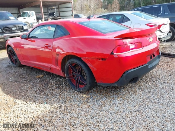 2014 Chevrolet Camaro LS with VIN 2G1FE1E3XE9240022, listed as a IAAI auction lot 41436834 with NaN miles. Bid and sale history available at carsss.com. Image 3.
