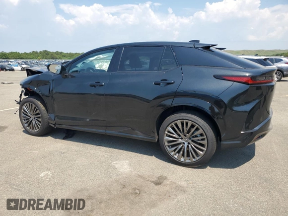 2023 Lexus RZ 450e Premium z VIN JTJAAAAB9PA013516, wystawiony jako Copart lot #58725784 z przebiegiem 571 mil mil oraz Szkoda całkowita • Salvage title. Historia ofert i sprzedaży dostępna na DreamBid. Obrazek 2.