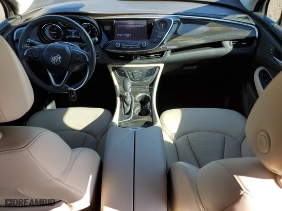 2020 Buick Envision Essence with VIN LRBFXCSA1LD207733, listed as a Copart auction lot 50163535 with 20,264 mi miles and Salvage Title. Bid and sale history available at carsss.com. Image 8.