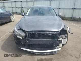 2018 Infiniti Q50 3.0t LUXE with VIN JN1EV7AR3JM440451, listed as a Copart auction lot 70054044 with 112,855 mi miles and Salvage Title. Bid and sale history available at carsss.com. Image 5.