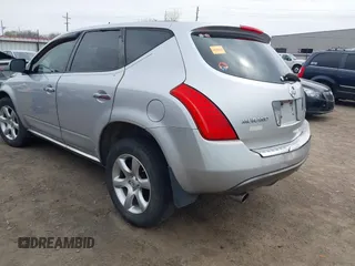 2007 Nissan Murano SL with VIN JN8AZ08W47W650593, listed as a IAAI auction lot 41778280 with 171,586 mi miles and . Bid and sale history available at DreamBid. Image 3.