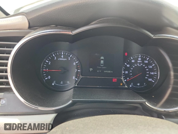 2013 Kia Optima SX with VIN 5XXGR4A61DG115693, listed as a Copart auction lot 62468505 with 149,508 mi miles and Salvage title. Bid and sale history available at DreamBid. Image 9.