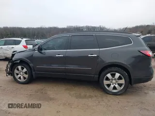 2015 Chevrolet Traverse LTZ with VIN 1GNKVJKD5FJ341677, listed as a IAAI auction lot 41632340 with 173,711 mi miles and . Bid and sale history available at DreamBid. Image 14.