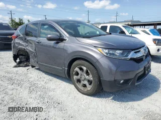 2019 Honda CR-V EX with VIN 2HKRW2H58KH650542, listed as a Copart auction lot 53875325 with 20,034 mi miles and Salvage Title. Bid and sale history available at carsss.com. Image 4.