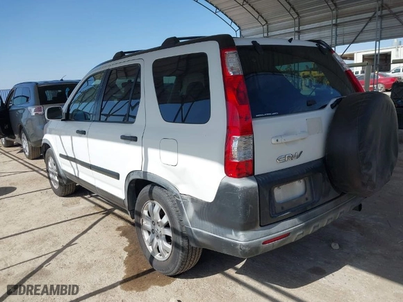 2005 Honda CR-V EX with VIN JHLRD78845C025264, listed as a IAAI auction lot 41752341 with 196,753 mi miles. Bid and sale history available at carsss.com. Image 3.