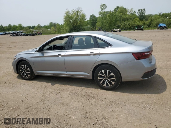 2024 Volkswagen Jetta S with VIN 3VW5M7BU9RM098603, listed as a Copart auction lot 59370965 with 2,873 mi miles and Salvage title. Bid and sale history available at DreamBid. Image 2.