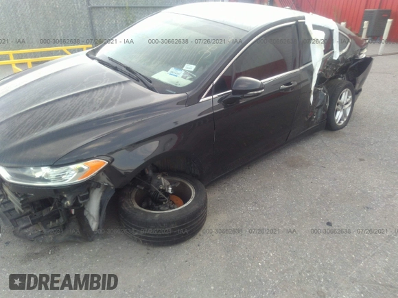 2014 Ford Fusion SE with VIN 1FA6P0HD6E5399946, listed as a IAAI auction lot 30662638 with 113,298 mi miles and . Bid and sale history available at DreamBid. Image 6.