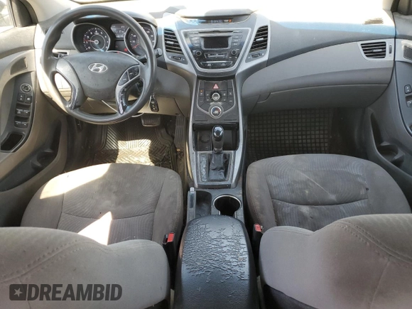 2015 Hyundai Elantra SE с VIN 5NPDH4AE4FH574236, выставлен на аукционе Copart как лот 56451415 с пробегом 146 139 миль миль и Списание • Salvage title. История ставок и продаж доступна на DreamBid. Изображение 8.