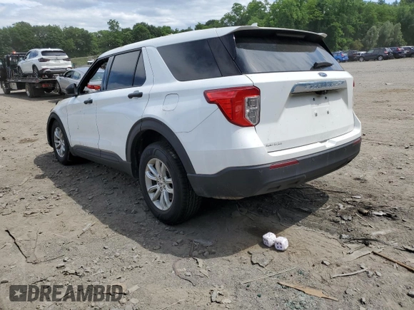 2020 Ford Explorer with VIN 1FMSK8BBXLGC10189, listed as a Copart auction lot 58836304 with Not Provided miles and Salvage Title. Bid and sale history available at carsss.com. Image 2.