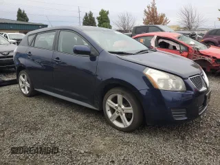 2010 Pontiac Vibe w/1SB with VIN 5Y2SP6E06AZ407043, listed as a Copart auction lot 76349544 with 0 mi miles and Salvage Title. Bid and sale history available at carsss.com. Image 4.
