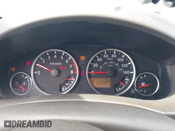 2005 Nissan Xterra S with VIN 5N1AN08U95C635085, listed as a IAAI auction lot 41806846 with 205,559 mi miles. Bid and sale history available at carsss.com. Image 7.
