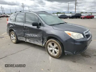 2015 Subaru Forester 2.5i with VIN JF2SJABC2FH470349, listed as a Copart auction lot 56432215 with 213,412 mi miles and Salvage title. Bid and sale history available at DreamBid. Image 4.