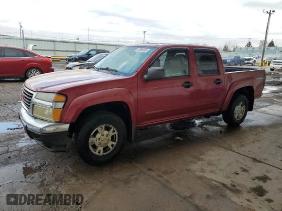 2005 GMC Canyon 1SE SLE Z71 with VIN 1GTDS136858199034, listed as a Copart auction lot 49888385 with 227,076 mi miles and Salvage Title. Bid and sale history available at carsss.com. Image 1.