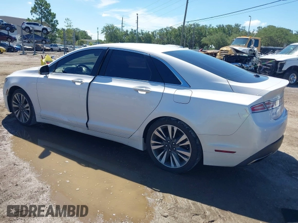 2018 Lincoln MKZ Reserve with VIN 3LN6L5F99JR629306, listed as a IAAI auction lot 42517571 with 62,043 mi miles and . Bid and sale history available at DreamBid. Image 3.