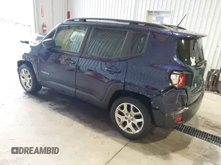 2017 Jeep Renegade Latitude with VIN ZACCJABB6HPE79271, listed as a IAAI auction lot 40998196 with 117,118 mi miles. Bid and sale history available at carsss.com. Image 3.