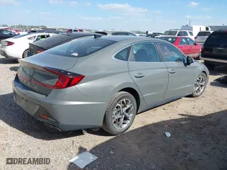 2020 Hyundai Sonata SEL with VIN 5NPEF4JA9LH009824, listed as a IAAI auction lot 41795181 with 55,068 mi miles. Bid and sale history available at carsss.com. Image 4.
