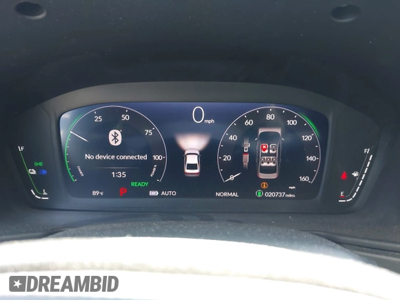 2024 Honda Accord Sport with VIN 1HGCY2F52RA058818, listed as a IAAI auction lot 42225266 with 20,737 mi miles and . Bid and sale history available at DreamBid. Image 7.