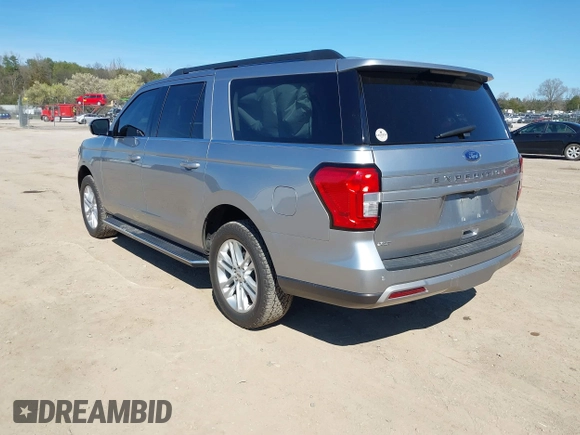 2022 Ford Expedition Max XLT with VIN 1FMJK1JT5NEA54767, listed as a IAAI auction lot 41854627 with 62,057 mi miles and . Bid and sale history available at DreamBid. Image 3.