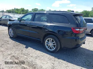 2024 Dodge Durango GT Plus with VIN 1C4RDJDG9RC192555, listed as a IAAI auction lot 42703867 with 36,329 mi miles and . Bid and sale history available at DreamBid. Image 3.