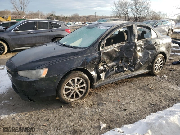 2010 Mitsubishi Lancer ES with VIN JA32U2FU7AU022931, listed as a Copart auction lot 41484315 with 171,012 mi miles and Salvage Title. Bid and sale history available at carsss.com. Image 1.