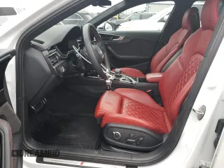 2021 Audi S4 Premium Plus with VIN WAUB4AF40MA024633, listed as a Copart auction lot 40762744 with 21,333 mi miles and Salvage Title. Bid and sale history available at carsss.com. Image 7.
