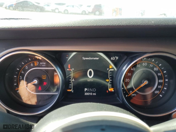 2020 Jeep Wrangler Unlimited Sport Altitude with VIN 1C4HJXDG5LW170856, listed as a Copart auction lot 49050535 with 30,010 mi miles and Salvage Title. Bid and sale history available at carsss.com. Image 9.