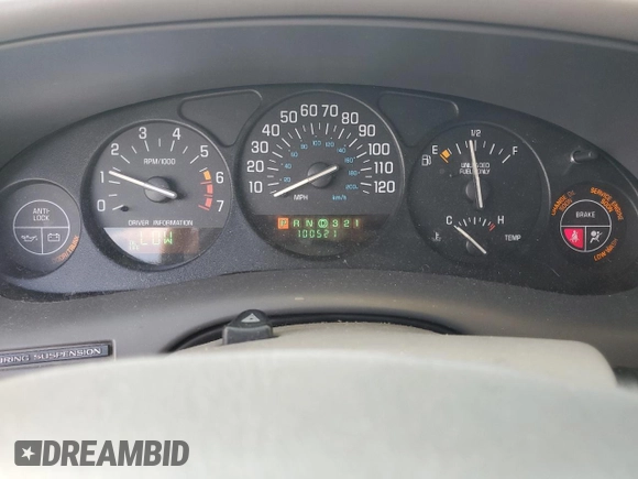 1997 Buick Regal LS with VIN 2G4WB52K4V1411196, listed as a Copart auction lot 47542305 with 100,521 mi miles and Salvage Title. Bid and sale history available at carsss.com. Image 9.