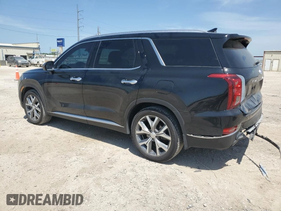 2022 Hyundai Palisade SEL z VIN KM8R44HE2NU344797, wystawiony jako Copart lot #52989805 z przebiegiem 79 107 mil mil oraz Szkoda całkowita • Salvage title. Historia ofert i sprzedaży dostępna na DreamBid. Obrazek 2.