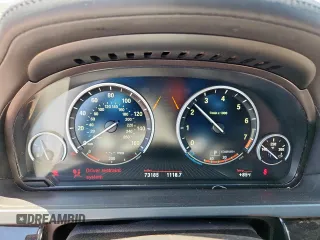 2013 BMW 7 Series 750Li с VIN WBAYE8C59DD134172, выставлен на аукционе Copart как лот 63624785 с пробегом 73 185 миль миль и Списание • Salvage title. История ставок и продаж доступна на DreamBid. Изображение 9.